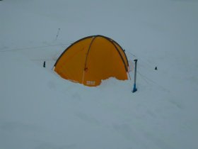 Эльбрусское испытание палатки NOVA TOUR Хан-Тенгри 3 (Альпинизм, палатка, отзыв)