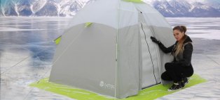 Самодельная Палатка для Зимней Рыбалки